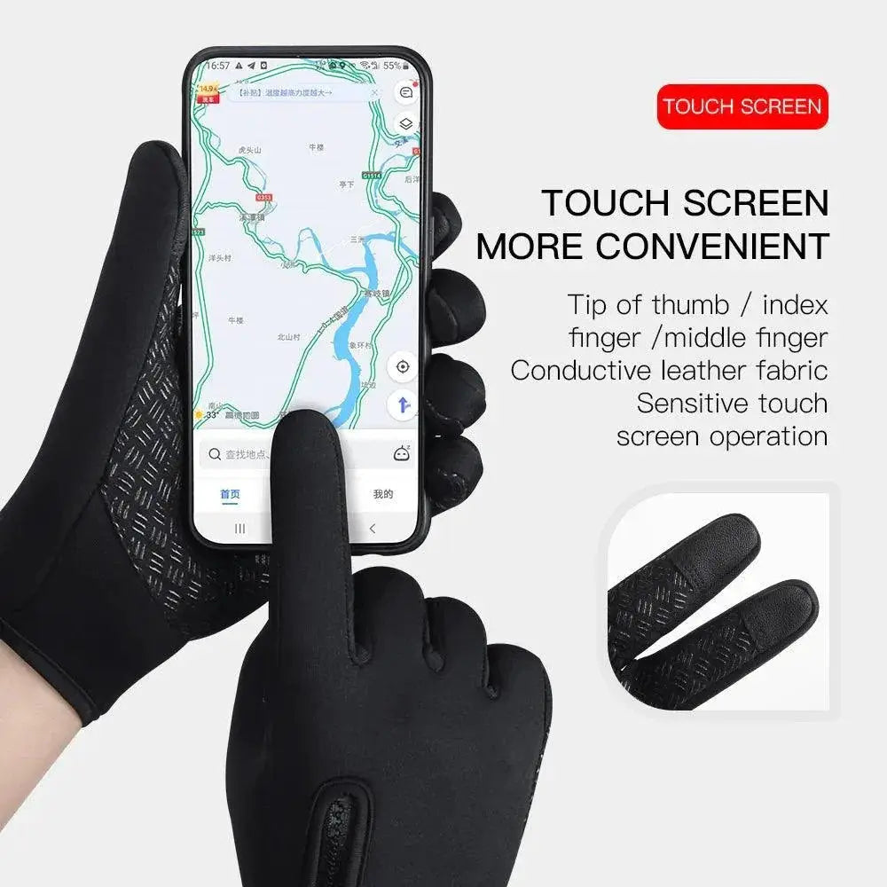 Winter Pro Touchscreen Waterproof Motorcycle Gloves
