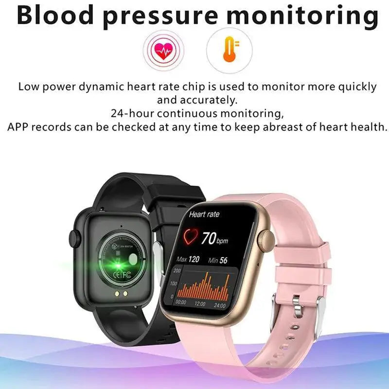 Lige Womens Elegant Smart Fitness Tracker Health Monitoring
