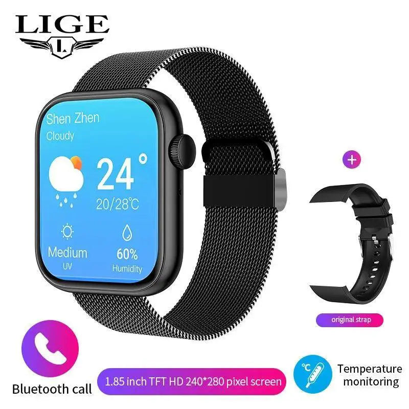 Lige Womens Elegant Smart Fitness Tracker Health Monitoring