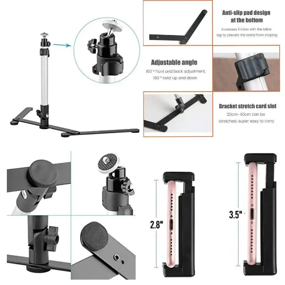 Ultimate Ring Light Kit for Perfect Videos and Content
