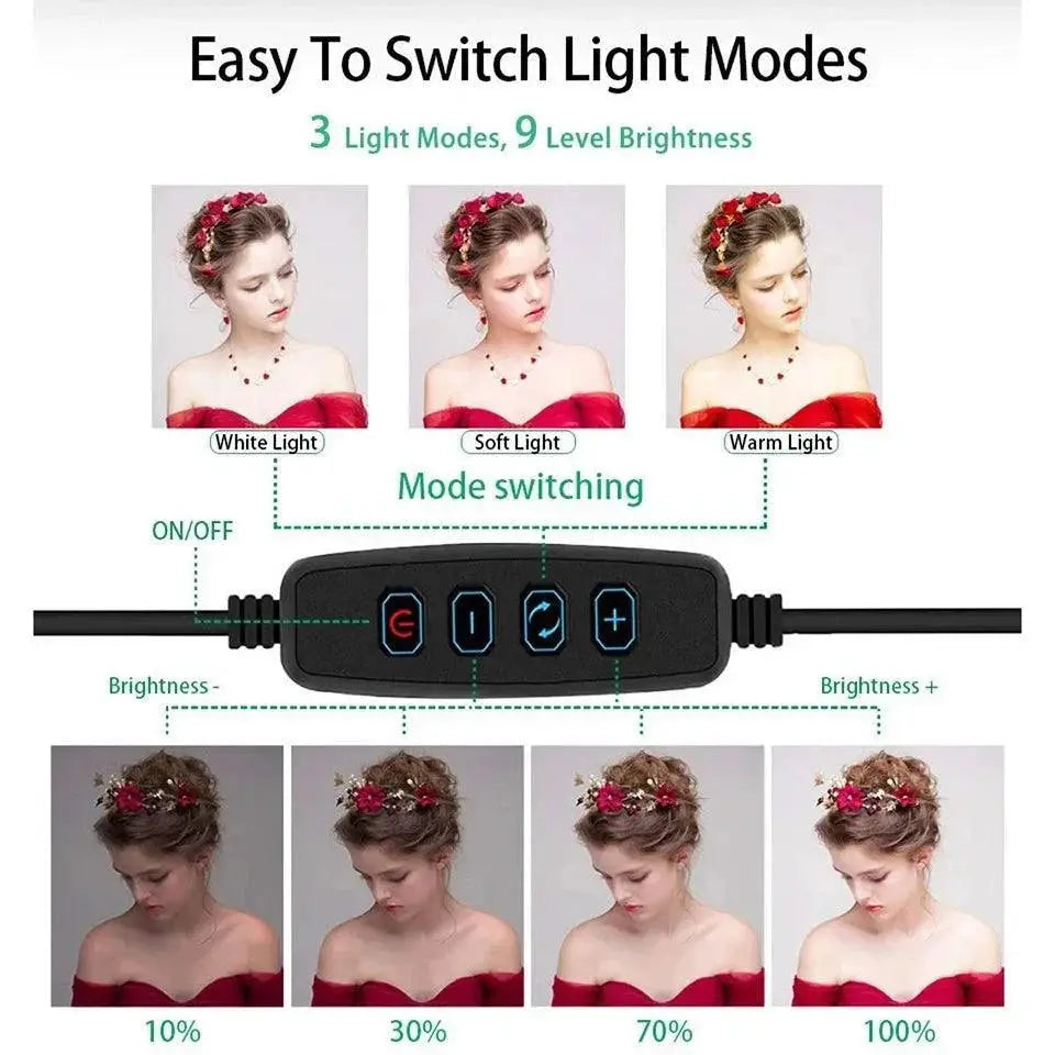Ultimate Ring Light Kit for Perfect Videos and Content