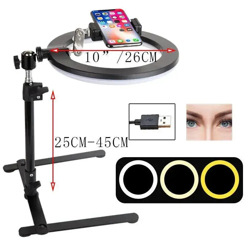 Ultimate Ring Light Kit for Perfect Videos and Content