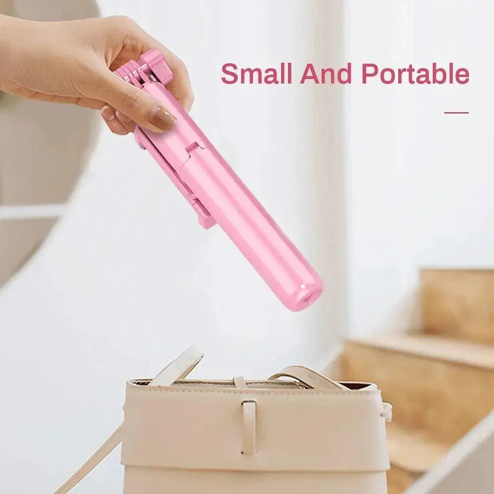 Iphone Selfie Stick With LED Light And Tripod Capture Tool