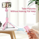 Iphone Selfie Stick With LED Light And Tripod Capture Tool