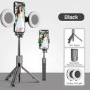 Iphone Selfie Stick With LED Light And Tripod Capture Tool