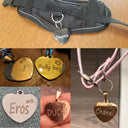 Engraved Pet Necklace Custom Cat And Dog ID Tag Pendant