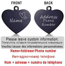 Engraved Pet Necklace Custom Cat And Dog ID Tag Pendant