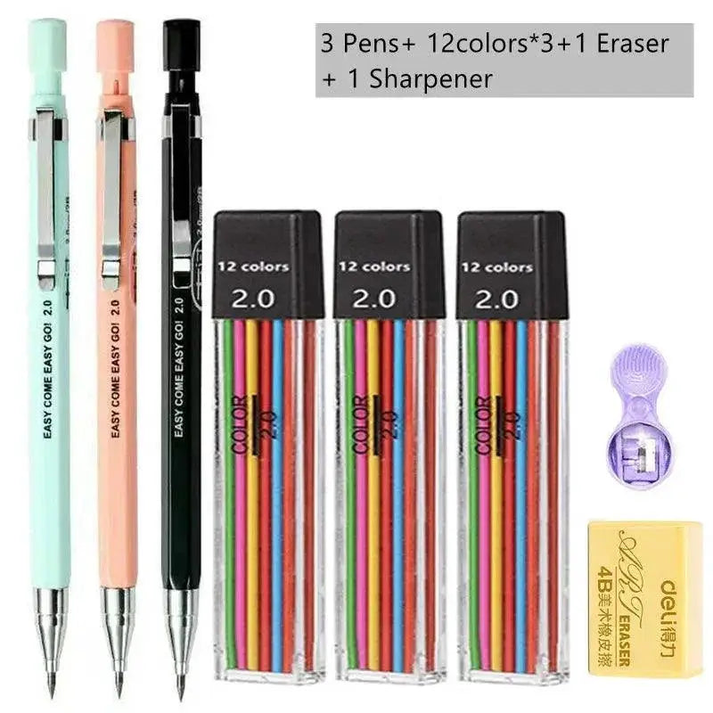 Premium Mechanical Pencil Set Ultimate Writing Kit Creatives