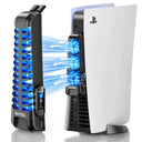 PS5 Fan Cooler Deluxe With USB Hub And LED Light For Gaming