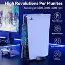 Enhanced Cooling Fan for Ps5 Gaming