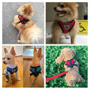 Adjustable Reflective Dog Harness Walking Lead Small Dogs