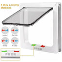 Pet Door for Small Pets with Lock