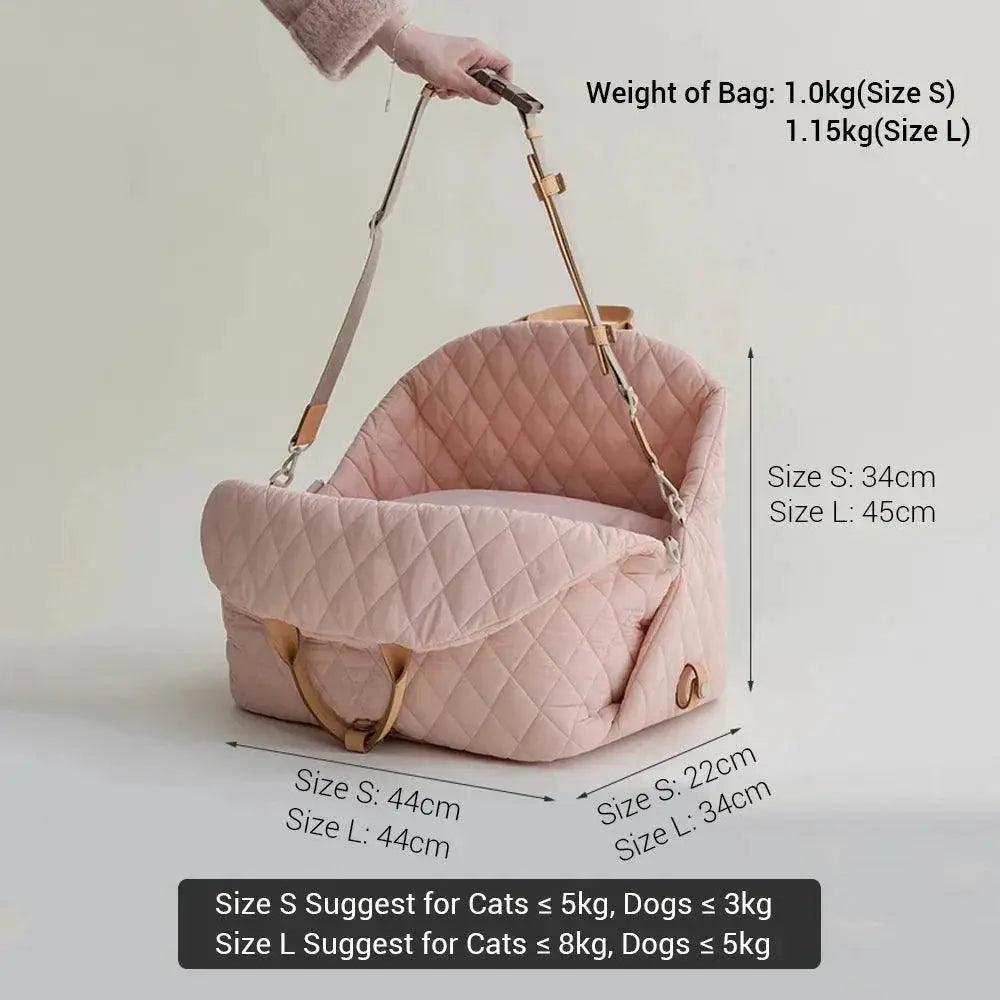 Puppy Go Out Travel Bag for Dogs Portable Carrier Secure