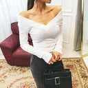 V-Neck Top for Women Breathable Apparel