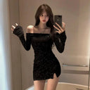 Shimmer Nightclub Dress for Parties