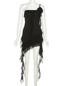 Elegant Backless Dress for Women Evening