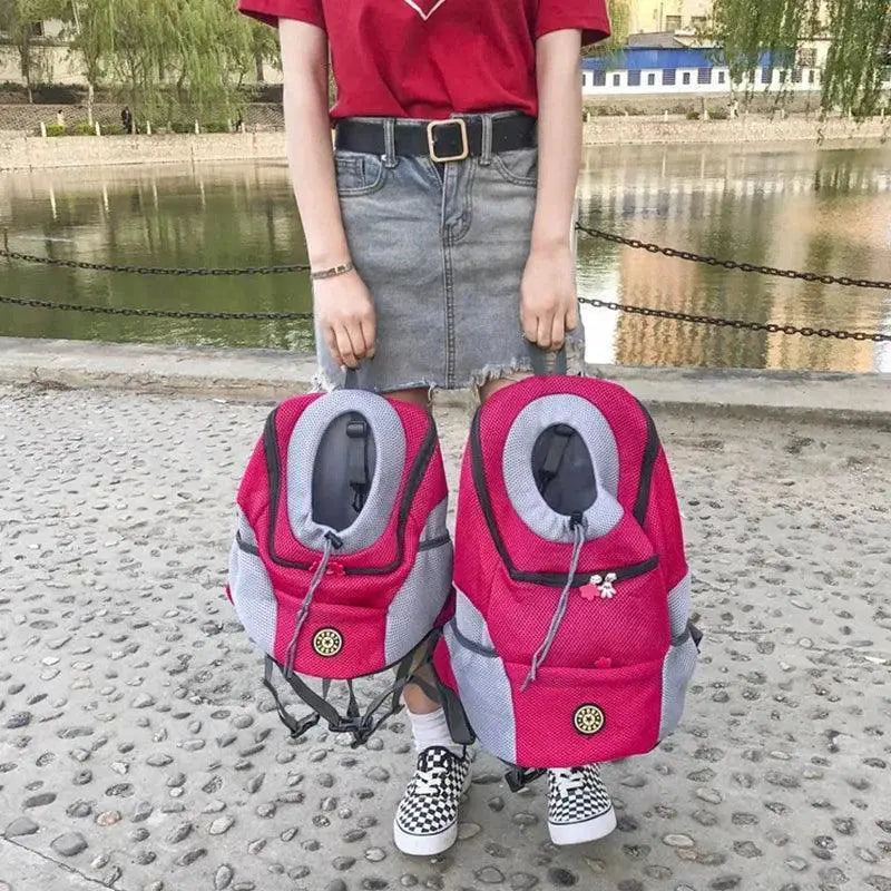 Pet Adventure Backpack Stylish Travel Carrier Cats And Dogs
