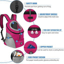 TrailPaw Hands Free Pet Backpack Carrier