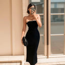 Luxurious Off Shoulder Evening Dress Opulent Design