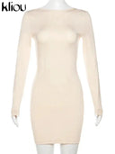 Backless Bodycon Dress for Summer Style