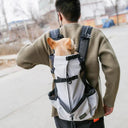 TrailPaws Outdoor Dog Backpack Breathable Carrier For Medium