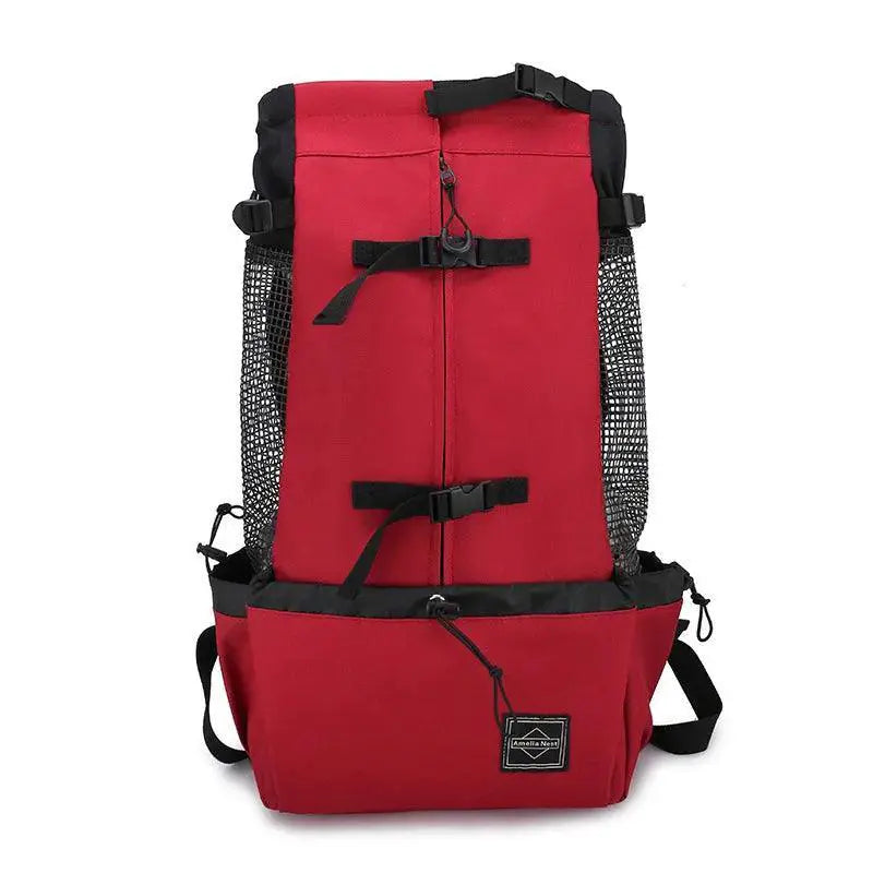 TrailPaws Outdoor Dog Backpack Breathable Carrier For Medium