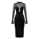 Elegant Velvet Dress for Evening Parties