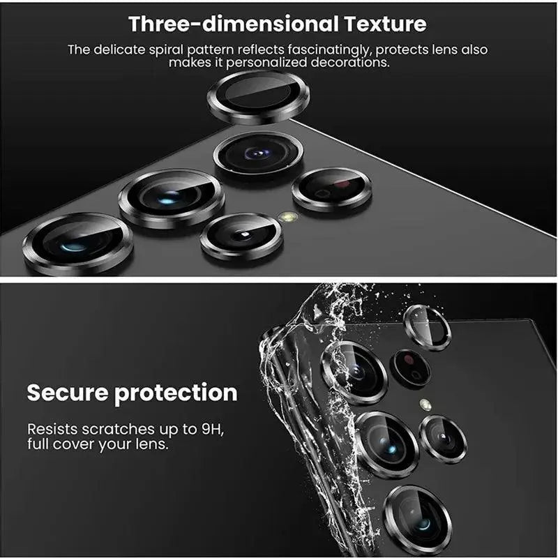 Samsung S23 Ultra Lens Protector Premium Glass Metal Cover