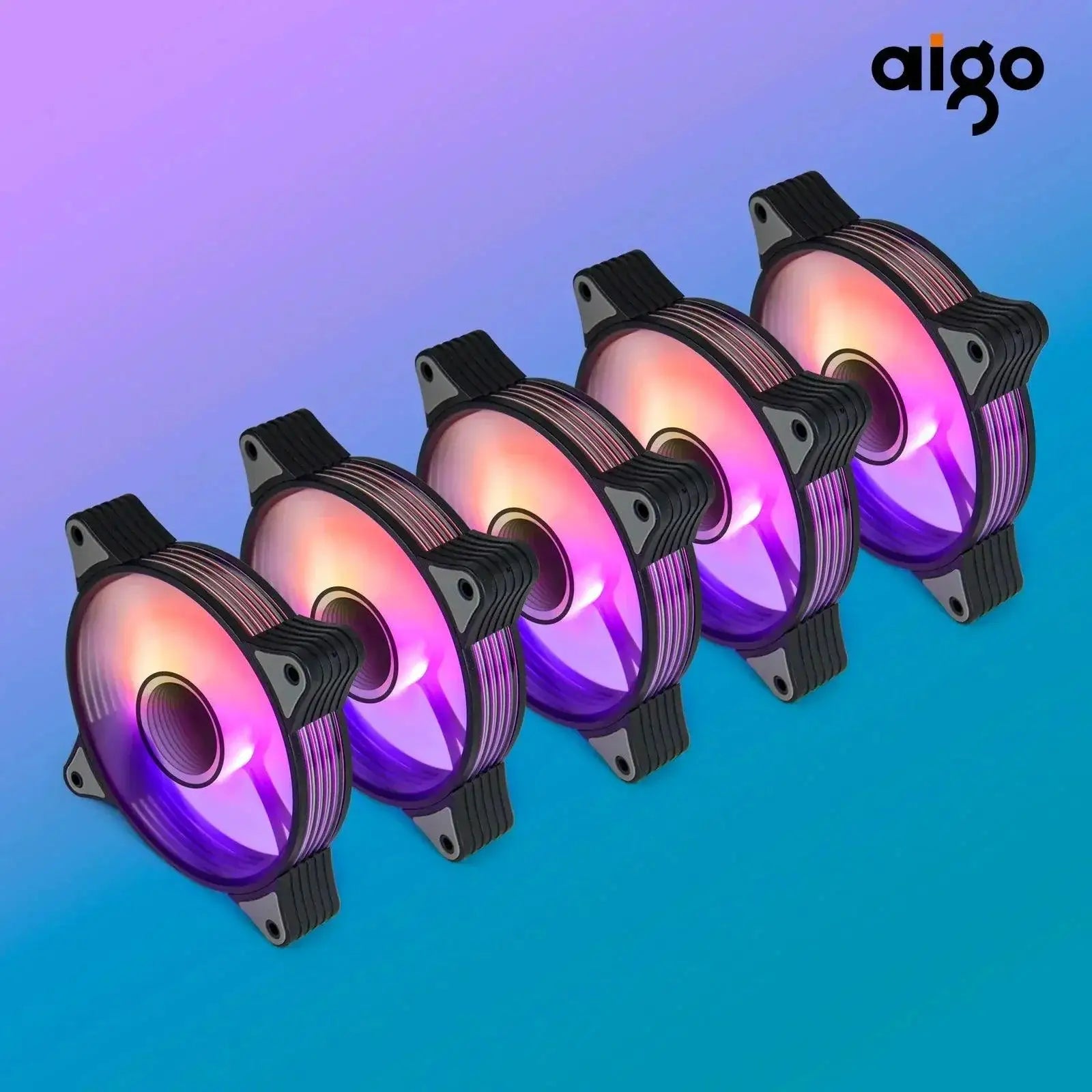 Aigo AR12PRO RGB Computer Cooling Fan Efficient Stylish