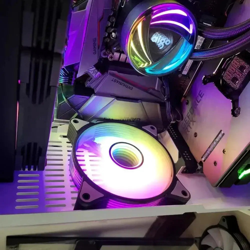 Aigo AR12PRO RGB Computer Cooling Fan Efficient Stylish