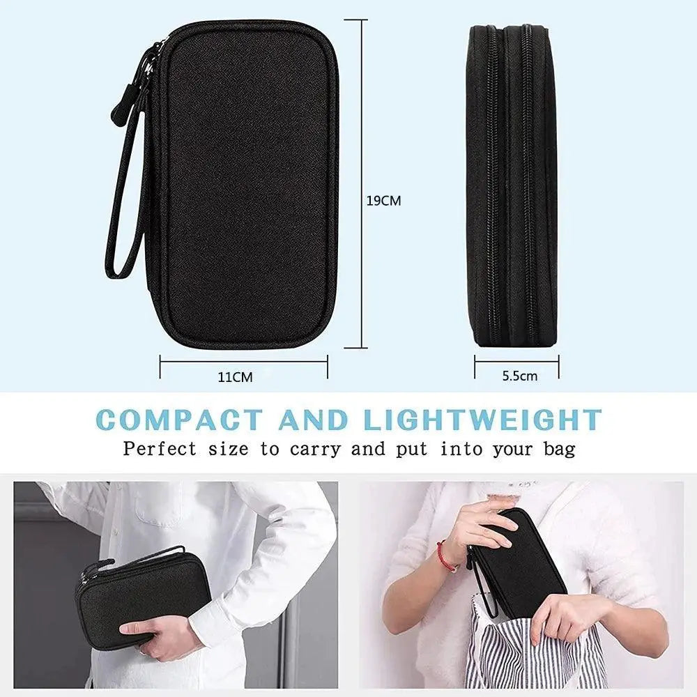 Travel Tech Gear Organizer Waterproof Cable Bag Accessories