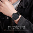 Durable Watch For Men With Steel Quartz