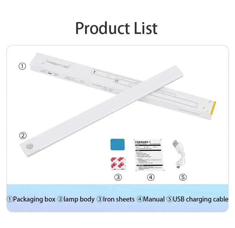 USB Motion Sensor LED Light Kitchen Bright Solution