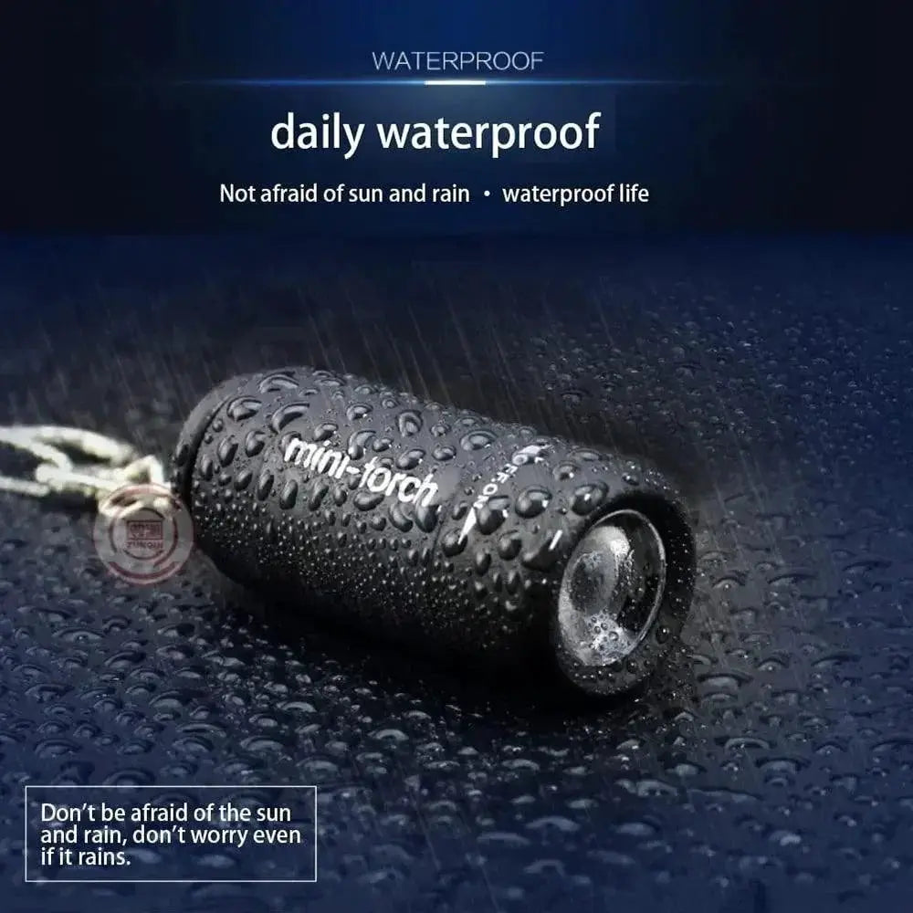 Stonego Mini USB Rechargeable LED Keychain Flashlight