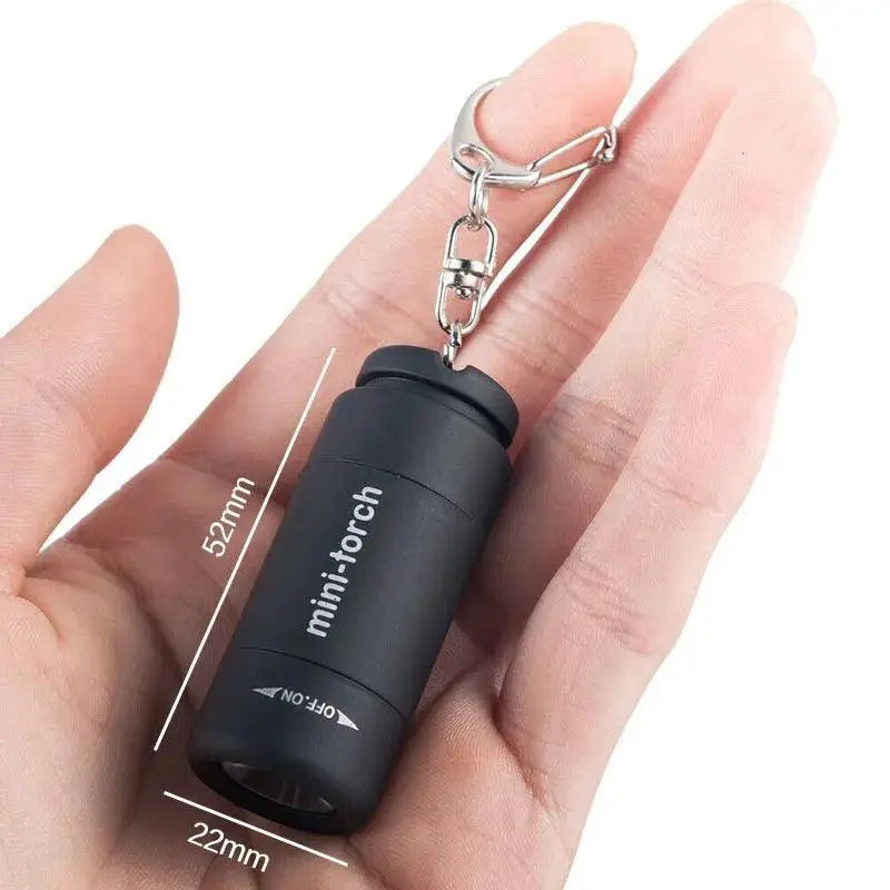 Stonego Mini USB Rechargeable LED Keychain Flashlight