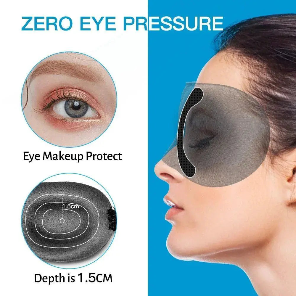 Ultimate 3D Sleep Mask For Comfort And Light Blocking