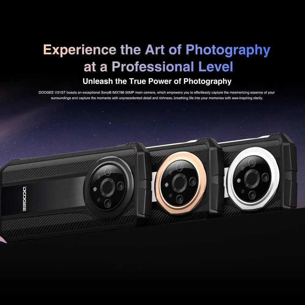 Doogee V31GT 6.58 Inch FHD 5G Smartphone Thermal Imaging