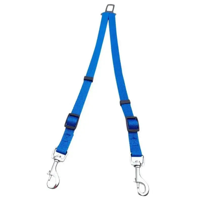 Adjustable Dual Head Pet Seat Belt For Safe Car Travel