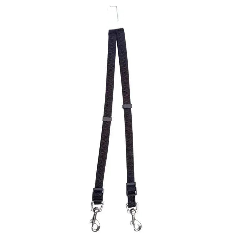 Adjustable Dual Head Pet Seat Belt For Safe Car Travel
