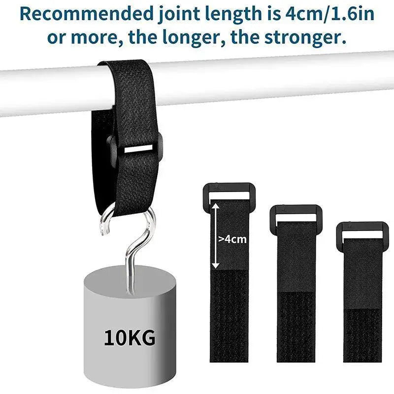 Adjustable Nylon Straps Kit Cord Organizer For Home DIY