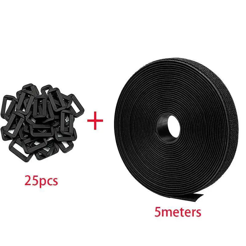 Adjustable Nylon Straps Kit Cord Organizer For Home DIY