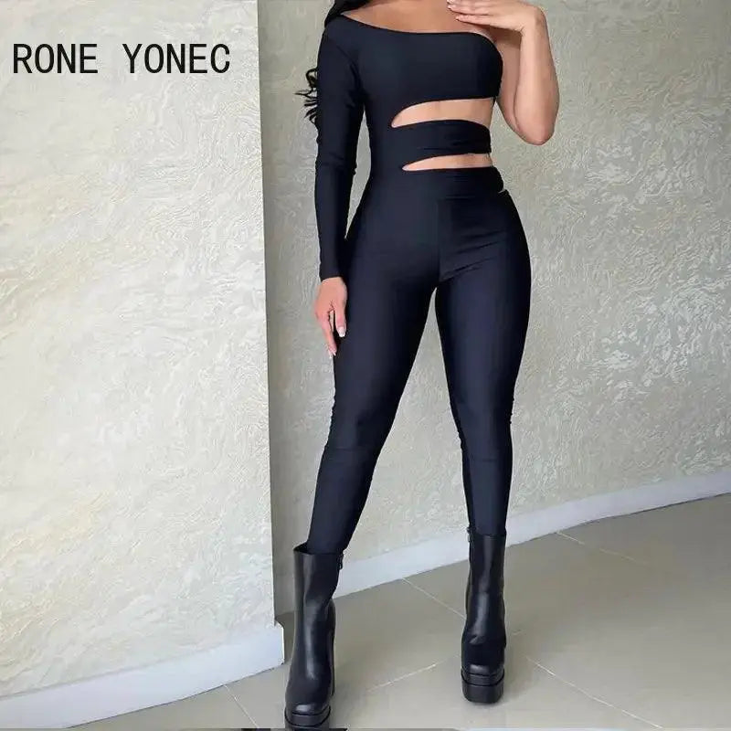 Elegant One Shoulder Jumpsuit Glamour And Comfort Style