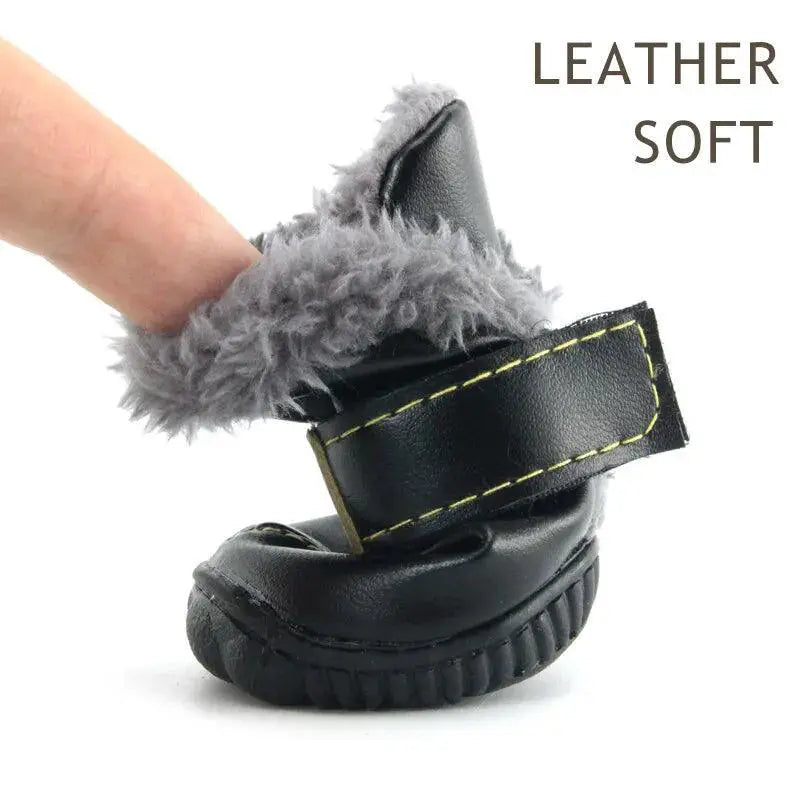 Winter Dog Boots Waterproof Shoes for Dogs and Pets