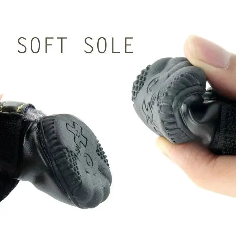 Winter Dog Boots Waterproof Shoes for Dogs and Pets