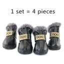 Non-Slip Dog Boots for Winter Walks