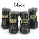 Non-Slip Dog Boots for Winter Walks
