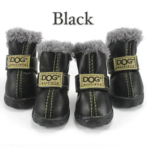 Winter Dog Boots Waterproof Shoes for Dogs and Pets
