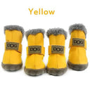 Non-Slip Dog Boots for Winter Walks