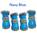 Non-Slip Dog Boots for Winter Walks