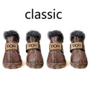 Non-Slip Dog Boots for Winter Walks
